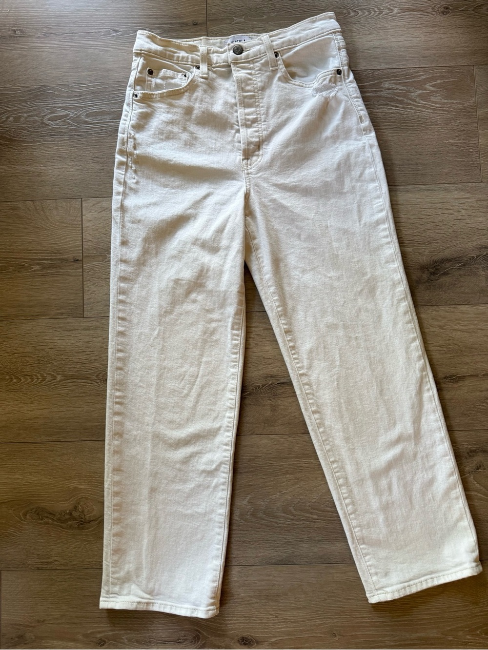 pistola Off-White Straight Leg Jeans - Picture 2 of 9